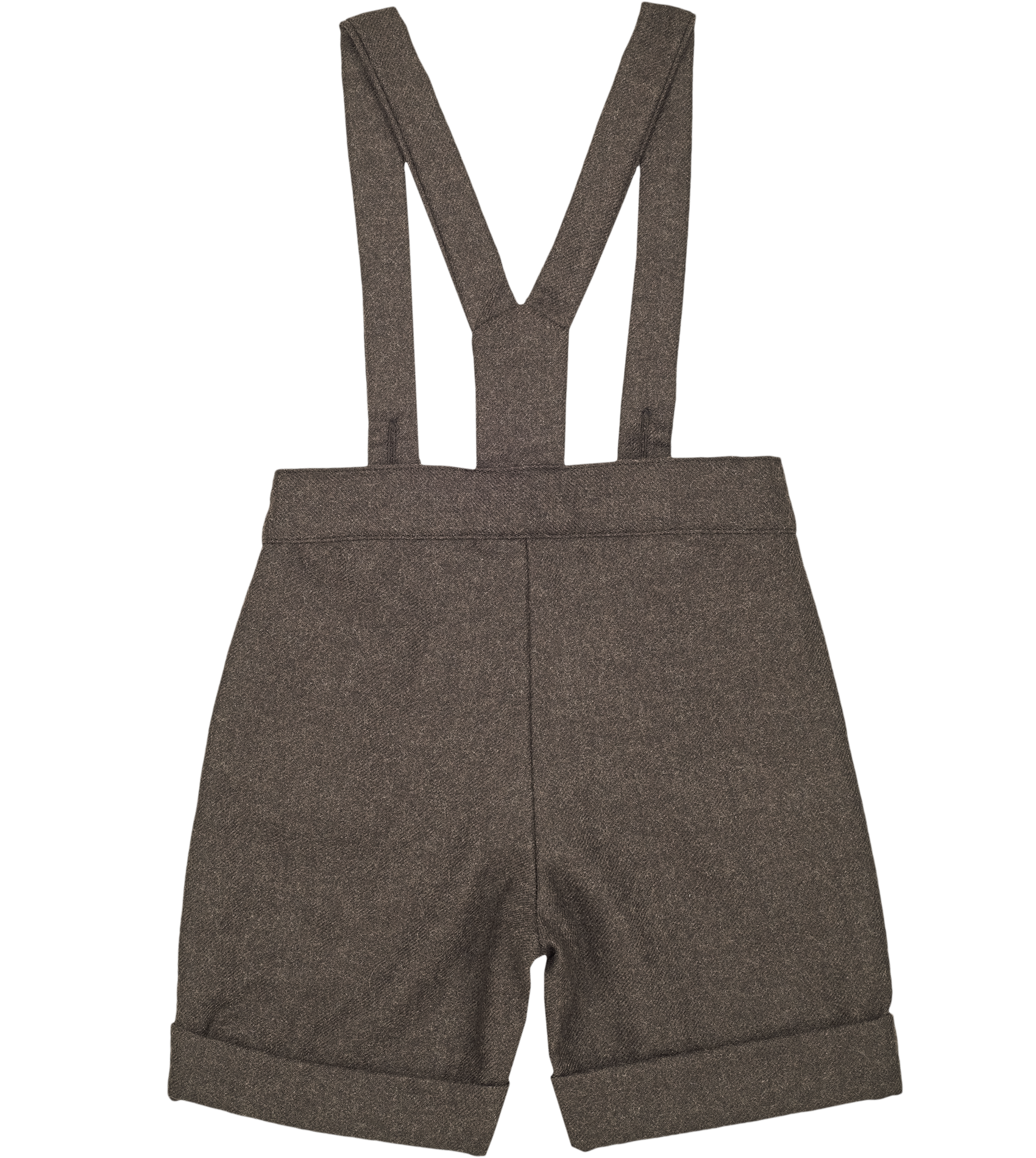 Baby Boy - Nick 100% Wool Shorts With Braces