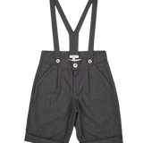 Boy - Nick Wool Shorts with Braces