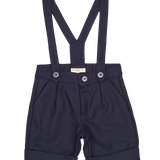 Baby Boy - Nick 100% Wool Shorts With Braces