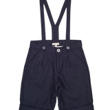 Boy - Nick Wool Shorts with Braces