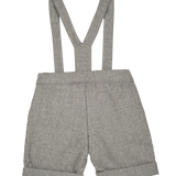 Baby Boy - Nick 100% Wool Shorts With Braces
