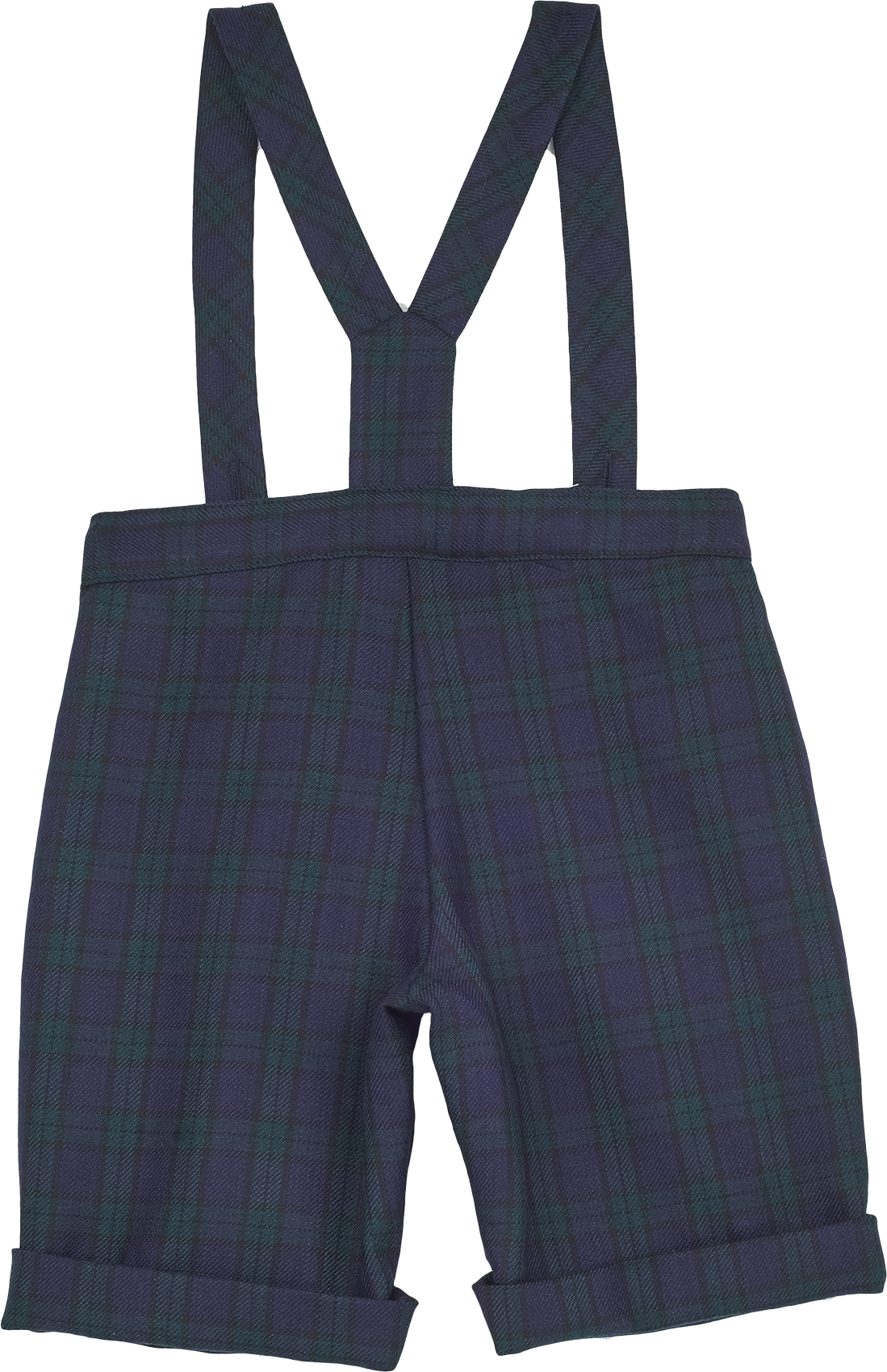 Baby Boy - Noah 100% Wool Shorts With Braces