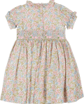 Baby Girl - Dolores Cotton Knee Length Smocked Dress