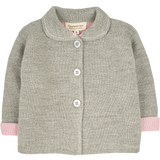 Baby Girl - Harper Royal Alpaca Coat Cardigan with Peter Pan Collar