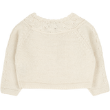 Baby Girl - Cropped Cardigan in 100% Royal Alpaca