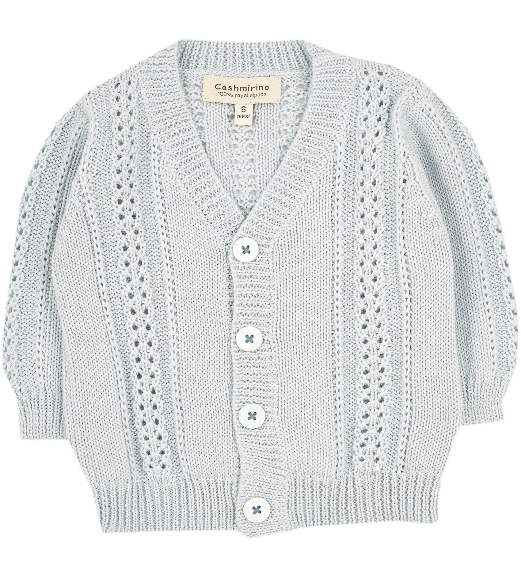 Baby Boy - Hudson 100% Royal Alpaca Cardigan