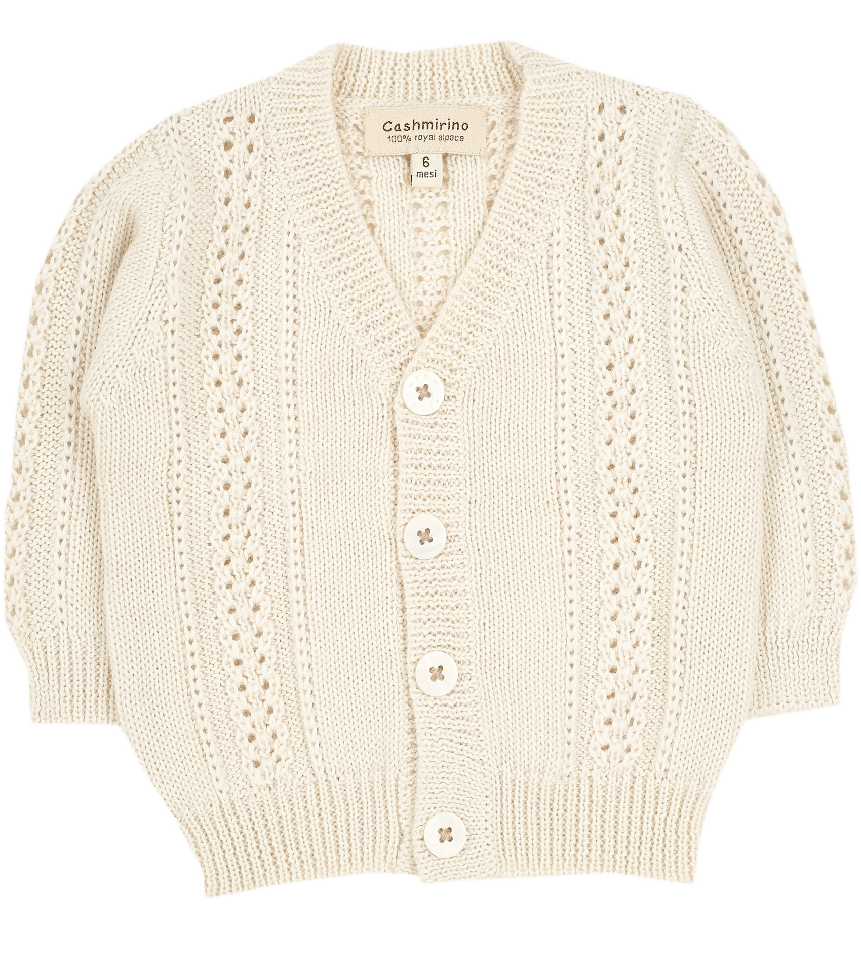 Baby Boy - Hudson 100% Royal Alpaca Cardigan