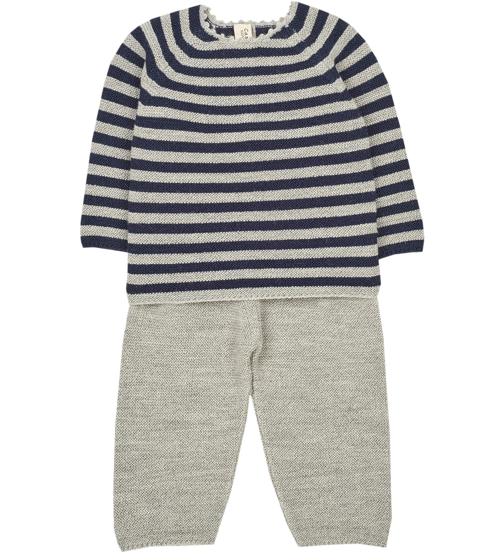 Baby Boy - Cadiz 100% Royal Alpaca jumper set