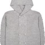 Unisex - Logan Alpaca Double Breasted Coat Cardigan