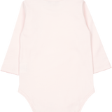 Baby Girl - Ica Bodysuit in 100% Pima Cotton with Hand-Embroidered Bear