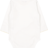 Baby Girl - Ica Bodysuit in 100% Pima Cotton with Hand-Embroidered Bear
