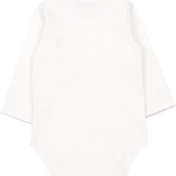 Baby Girl - Ica Bodysuit in 100% Pima Cotton with Hand-Embroidered Bear
