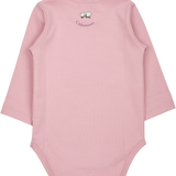 Baby Girl - “Stay Cool” Long Sleeve Bodysuit – 100% Pima Cotton with Illustrated Motif