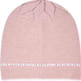 Baby Girl - Georgey Lightweight Pima Cotton Beanie Hat with Crochet Detail