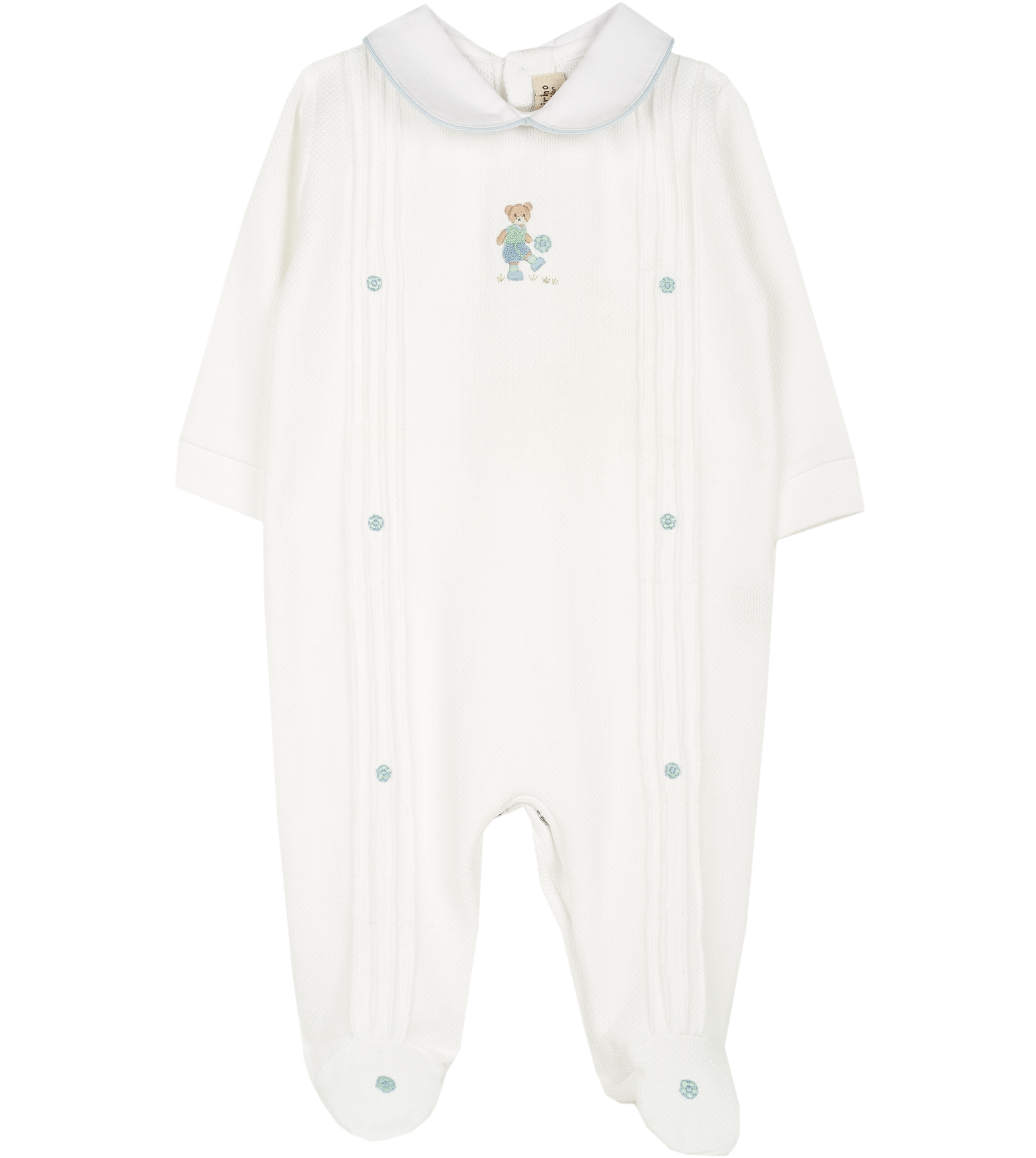 Baby Boy - Sergio 100% Pima Cotton Babygro
