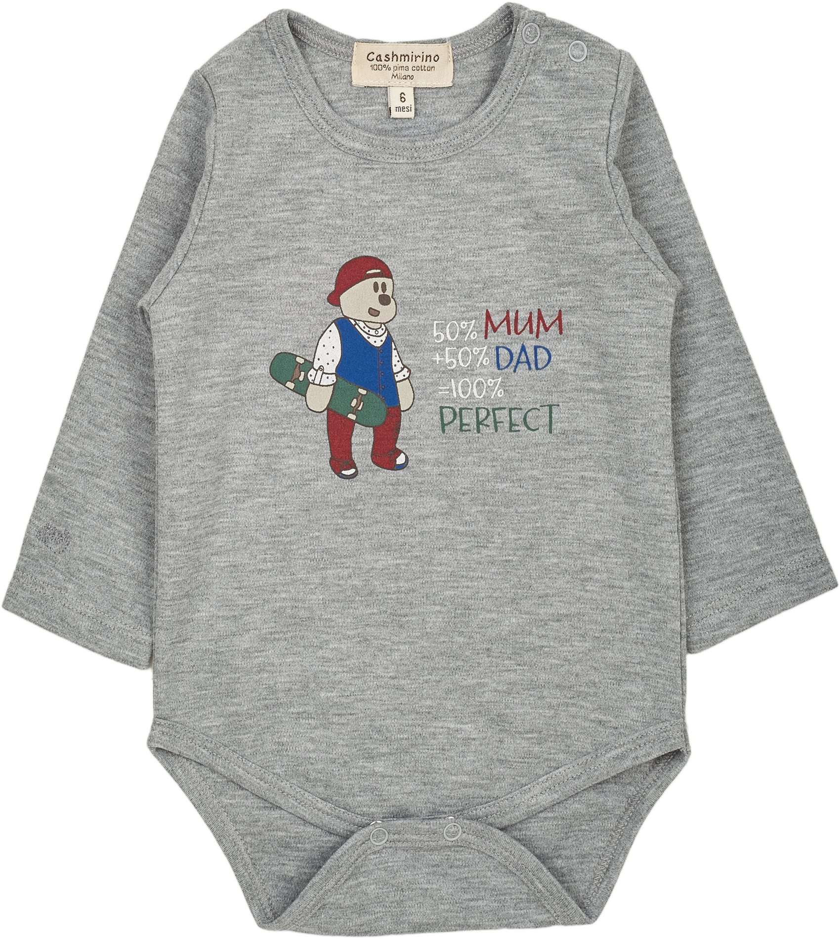 Baby Boy - Perfect Nico 100% Pima Cotton printed bodysuit