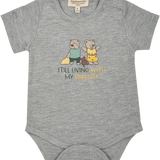 Baby Boy - Spoiled Twins 100% Pima Cotton short sleeve printed bodysuit