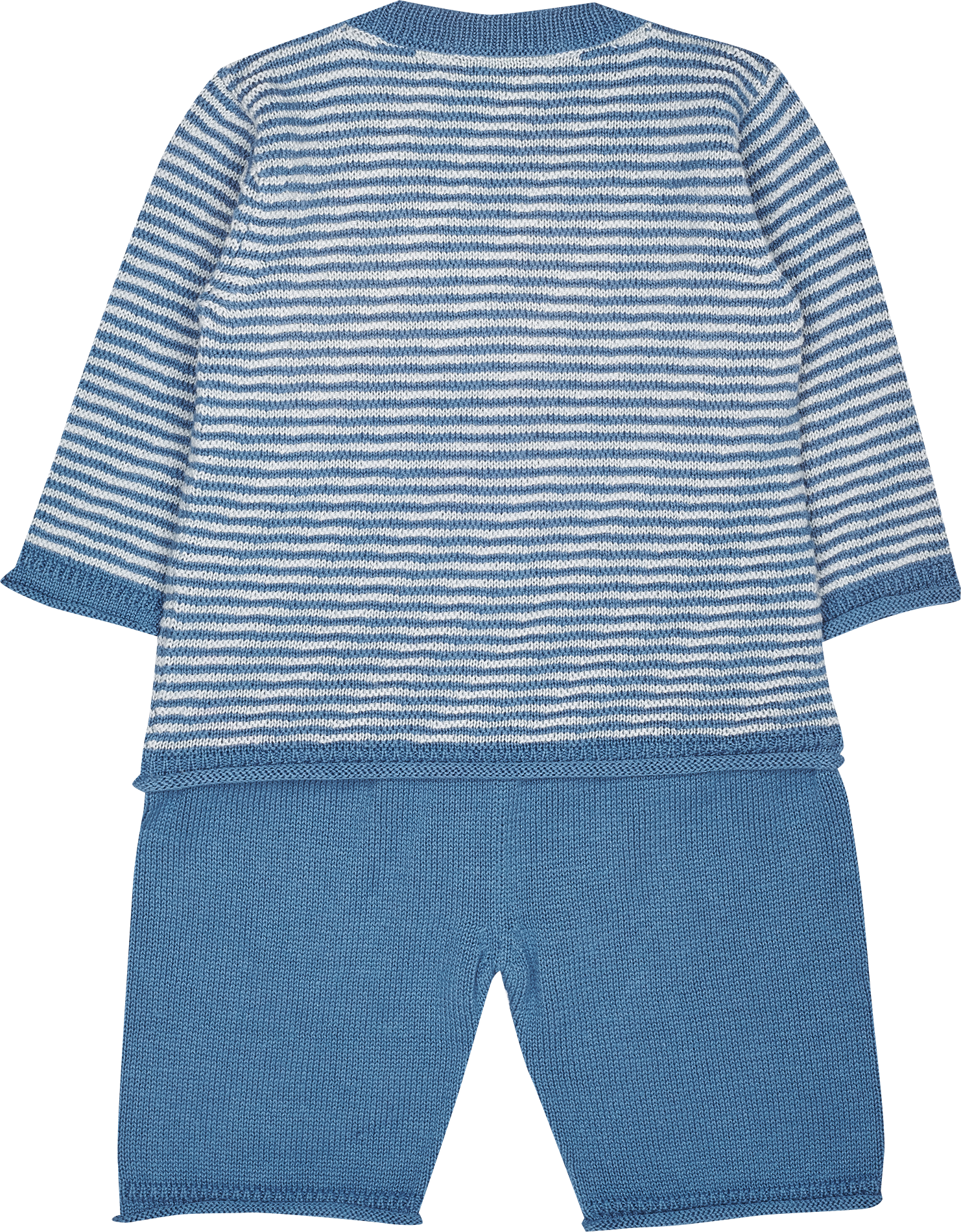 Baby Boy - Andre Cotton V-neck Cardigan and Shorts Set