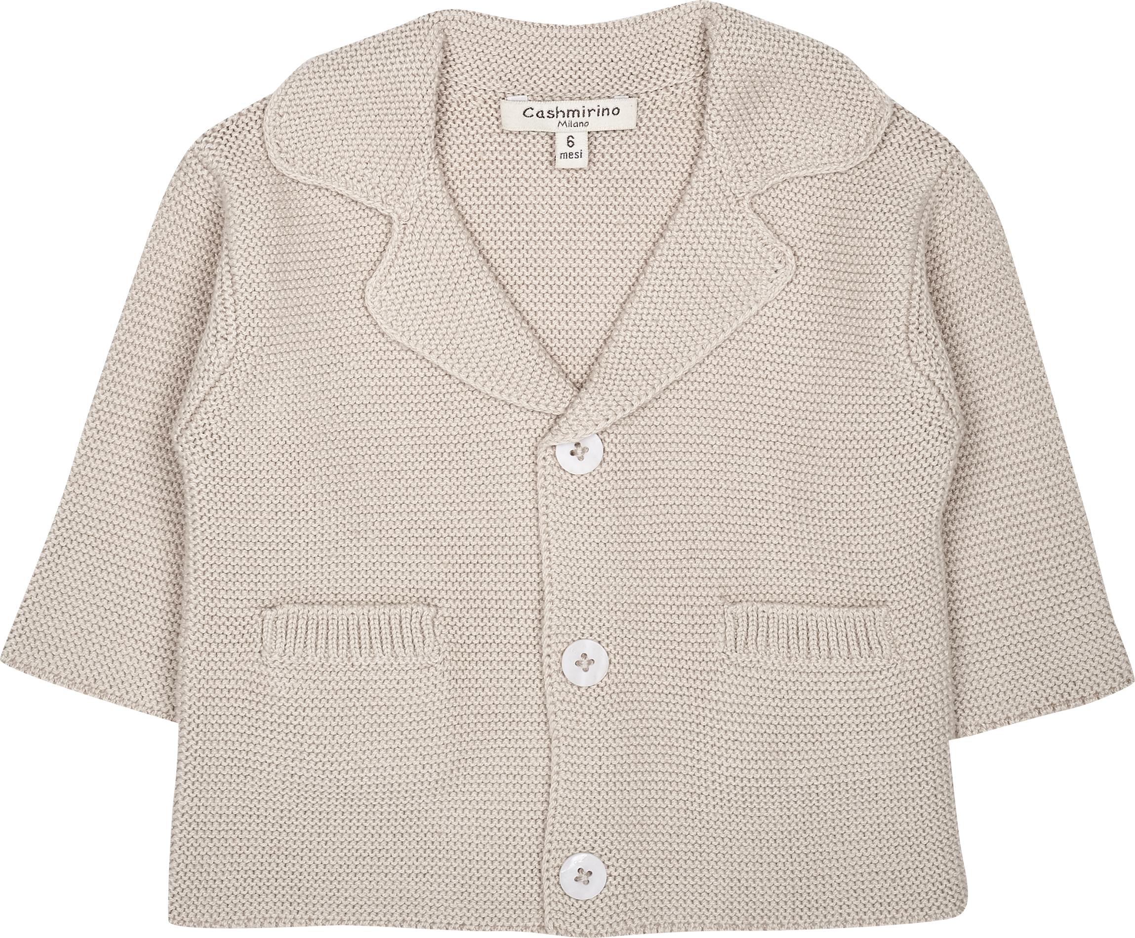 Baby Boy - Matthew Cotton V-neck Blazer And Striped Shorts With Elasticated Waist Set