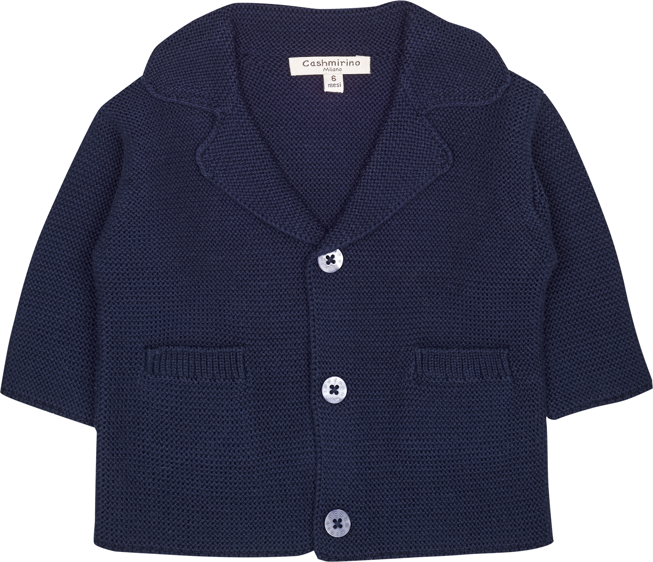 Baby Boy - Matthew Cotton V-neck Blazer And Striped Shorts With Elasticated Waist Set