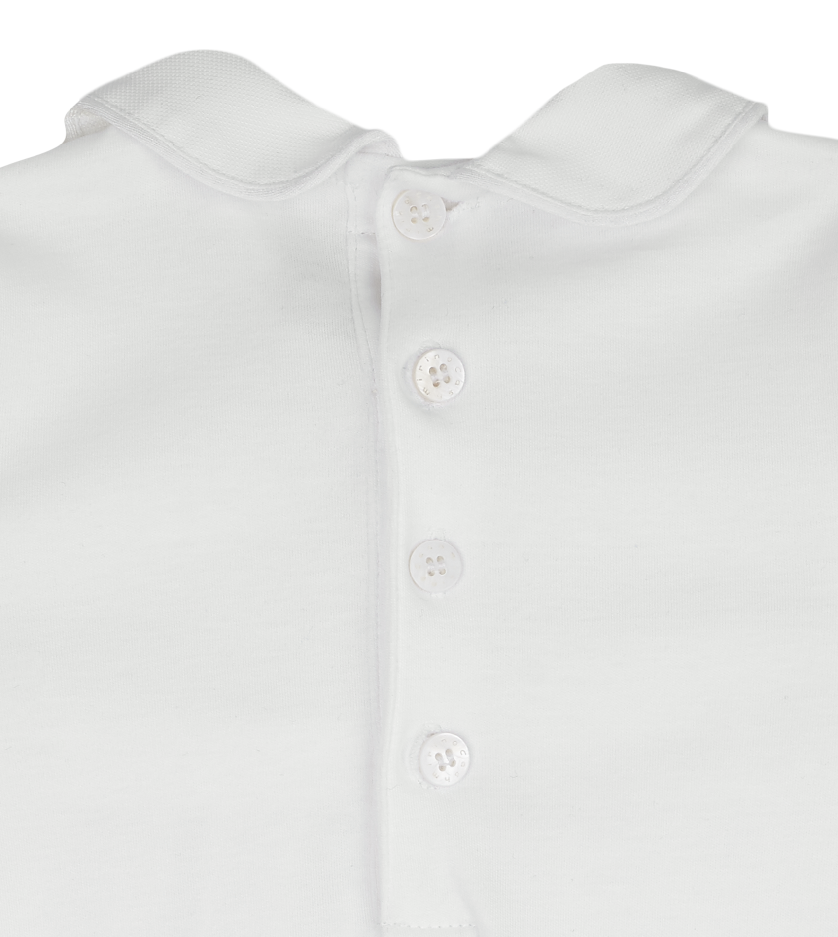 Baby Unisex - Cotton Smocked Babygro With Peter Pan Collar