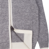 Boy - Jorge 100% Cashmere High Neck Cardigan