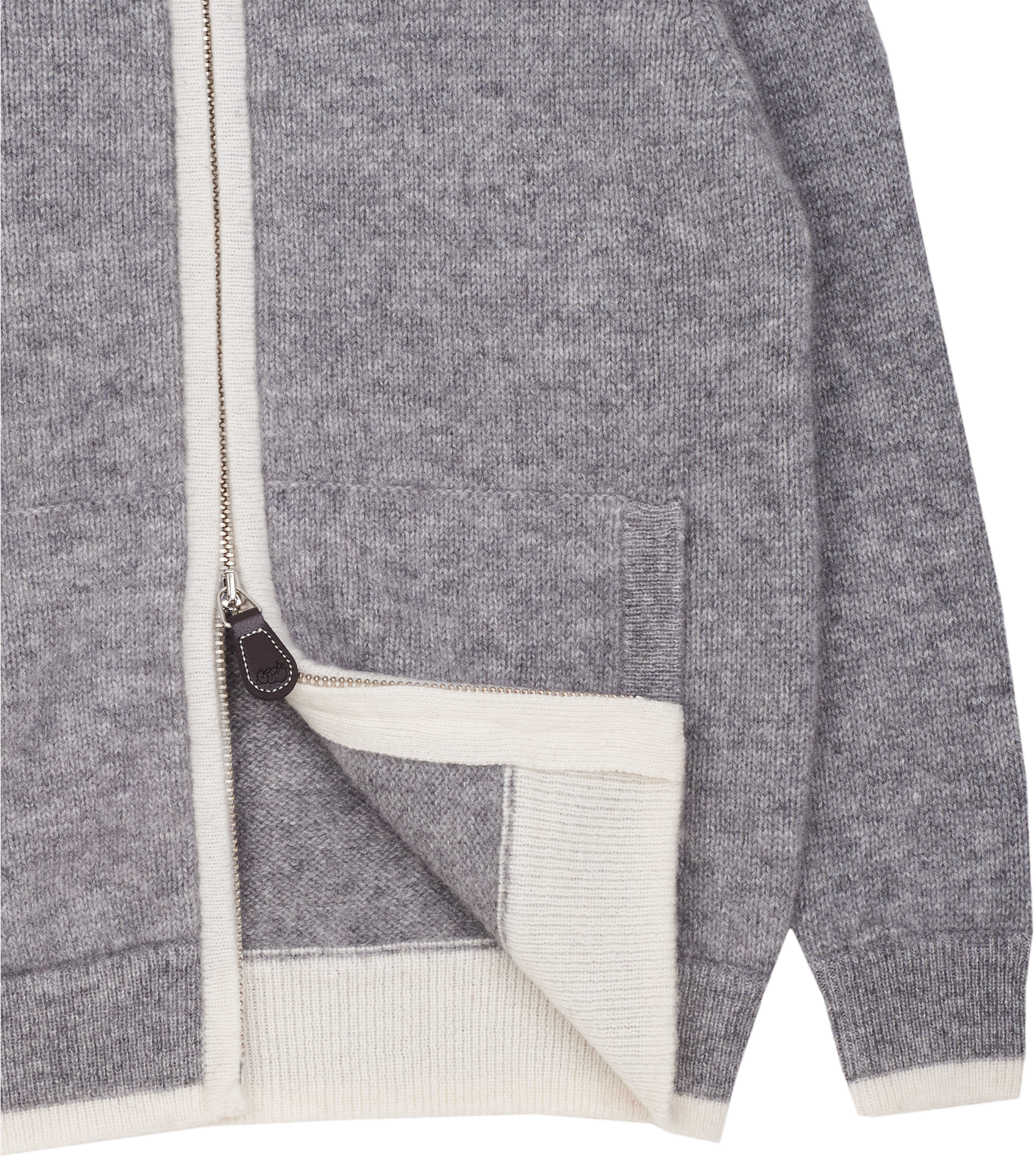 Boy - Jorge 100% Cashmere High Neck Cardigan