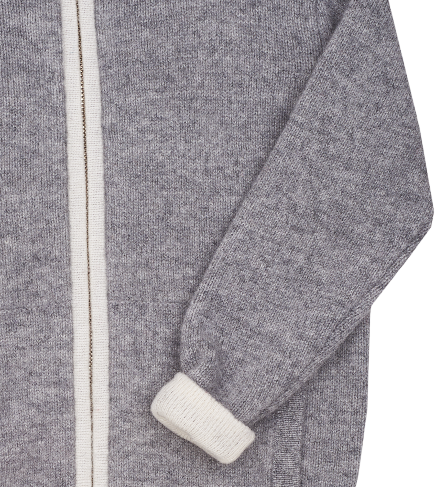Boy - Jorge 100% Cashmere High Neck Cardigan