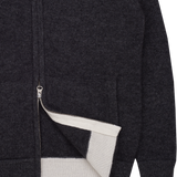 Boy - Alex 100% Cashmere High Neck Cardigan