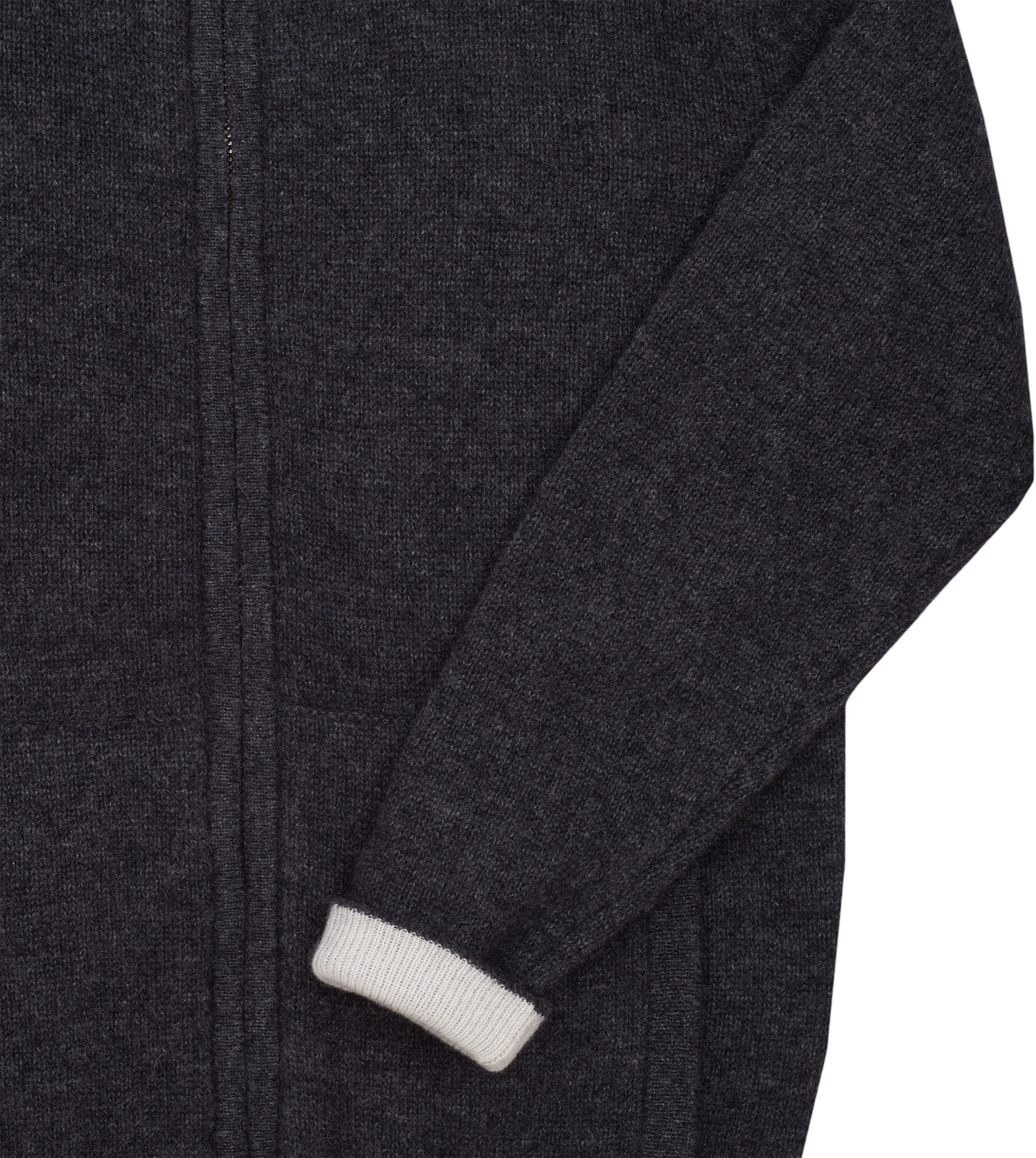 Boy - Alex 100% Cashmere High Neck Cardigan