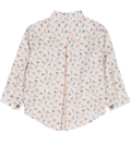 Baby Boy - Bruno 100% Cotton Grandad Shirt With Roll-Up Sleeves