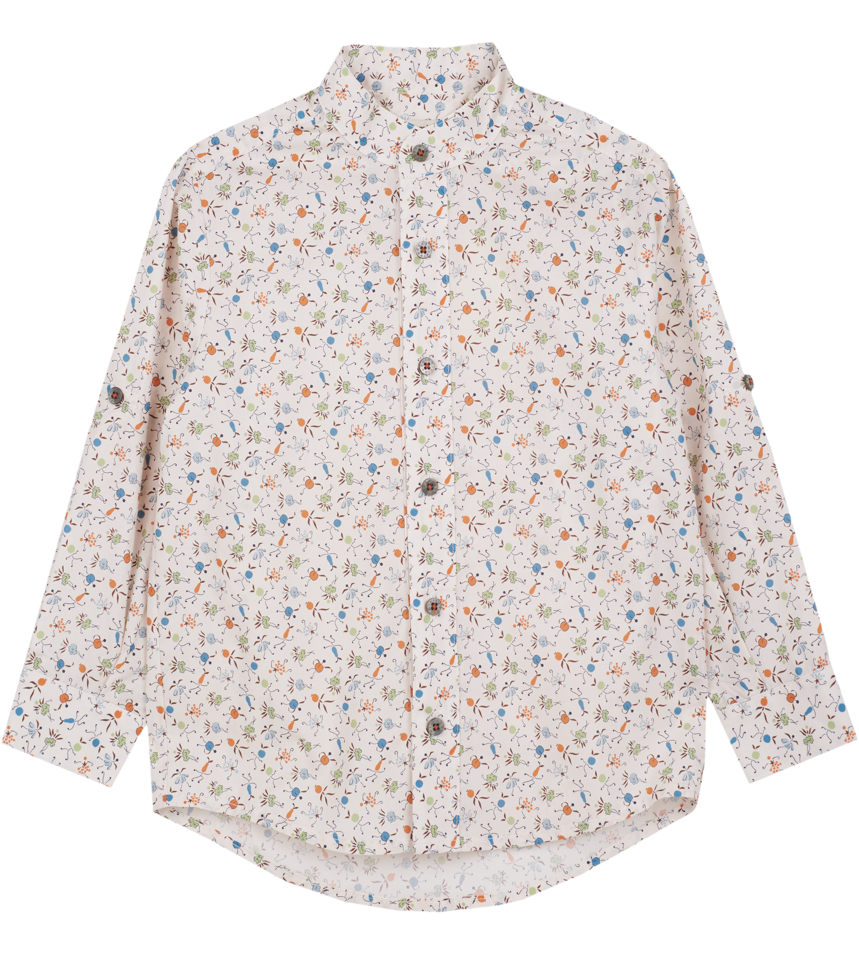Boy - Bruno 100% Cotton Grandad Shirt