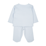 Baby Boy - Wilson Cardigan and Leggings Set in 100% Pima Cotton with Teddy Emblem