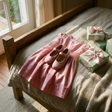 Girl - Lily Rose Suede Ballerina Shoes