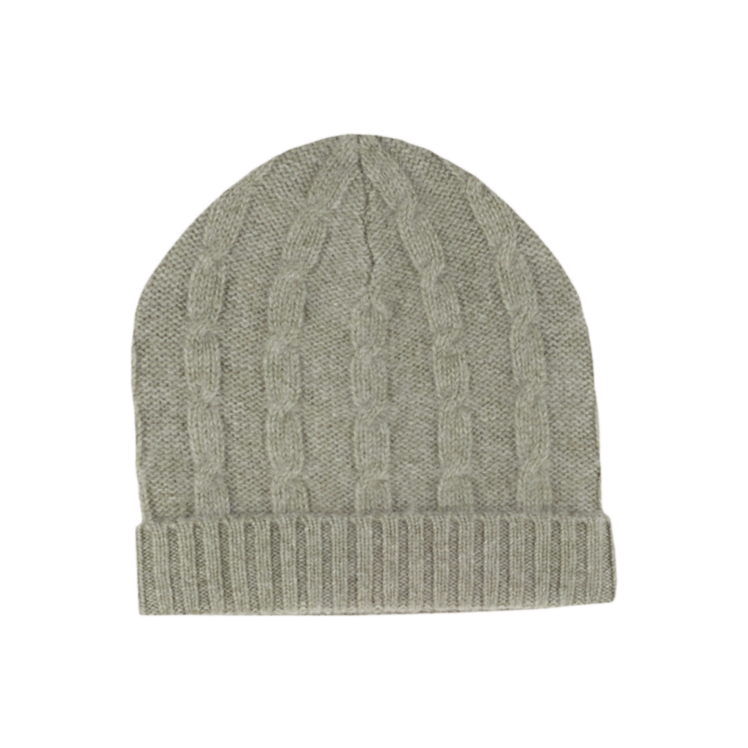 Baby Unisex - Peyton 100% Cashmere Cable Knit Hat