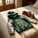 Boy -  100% Cashmere  Hooded Jumper