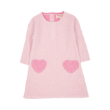Baby Girl - Maya 100% Cashmere Knee Length Dress