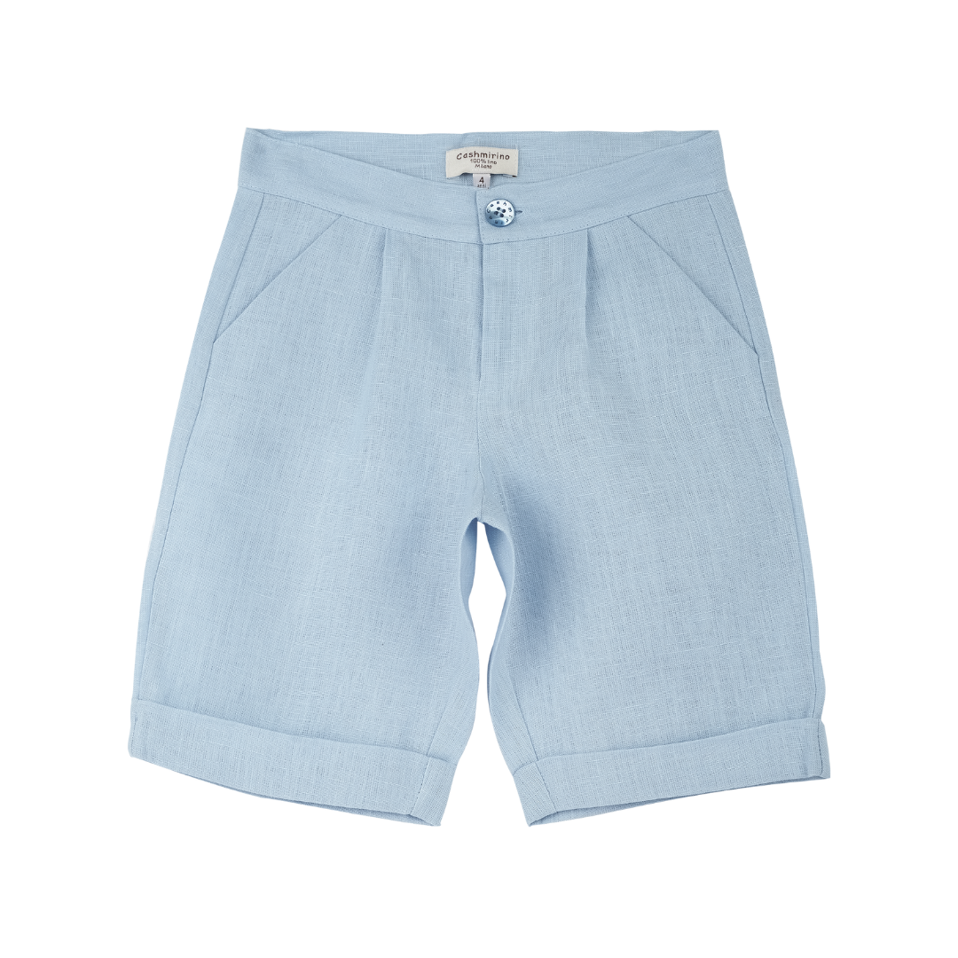 Boy - Chris 100% Linen Smart Shorts