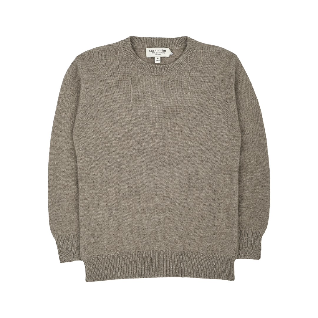 Boy - 100% Cashmere Round Neck Jumper