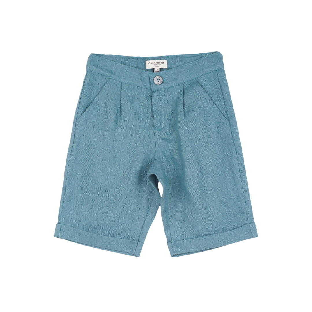 Boy - Chris 100% Linen Smart Shorts