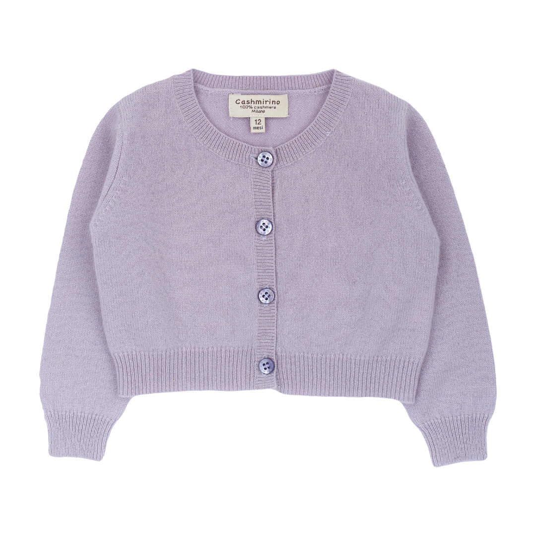Baby Girl - Silvie Classic Shrug in 100% Mongolian Cashmere – For Ages 12-18 Months