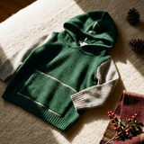 Boy -  100% Cashmere  Hooded Jumper