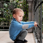 Baby Boy - Sebastian 100% Cashmere High Neck Jumper