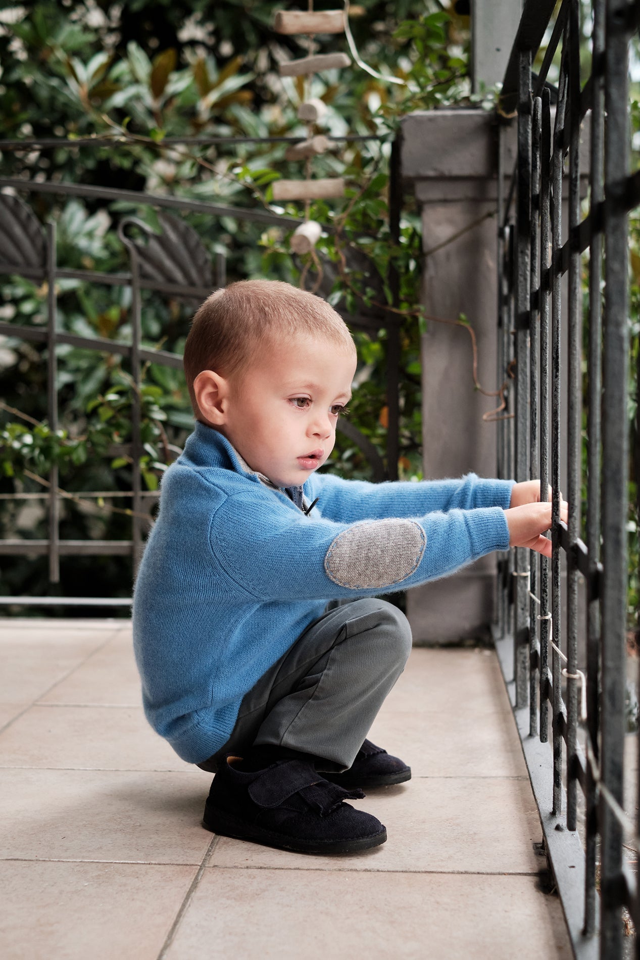 Baby Boy - Sebastian 100% Cashmere High Neck Jumper
