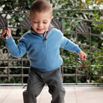 Baby Boy - Sebastian 100% Cashmere High Neck Jumper