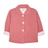 Baby Girl - Harper Royal Alpaca Coat Cardigan with Peter Pan Collar
