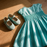 Girl - Lily Rose Suede Ballerina Shoes