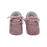 Baby Girl - Lila Suede Ribbon Boots
