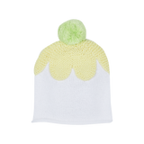 Baby Girl - Cotton Pudding Hat With Pom-Pom