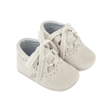 Baby Girl - Lila Suede Ribbon Boots